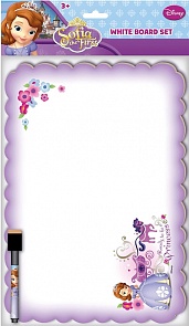 Доска для рисования с маркером "Урок Софии", А5 (Kribly Boo, 57506)